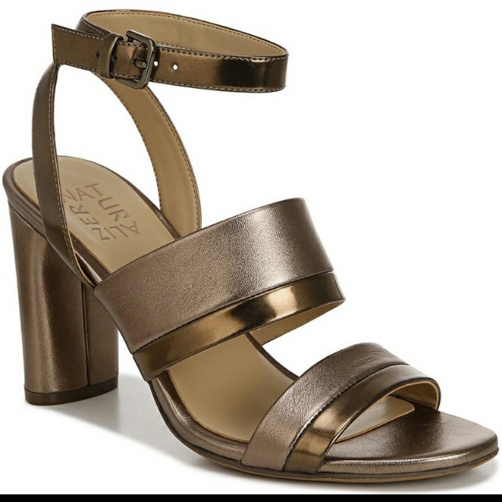 BMWT Naturalizer Ruby bronze sandal size 12M